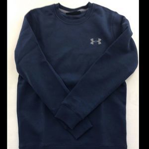Under Armour Navy Coldgear Sweatshirt - 1302854